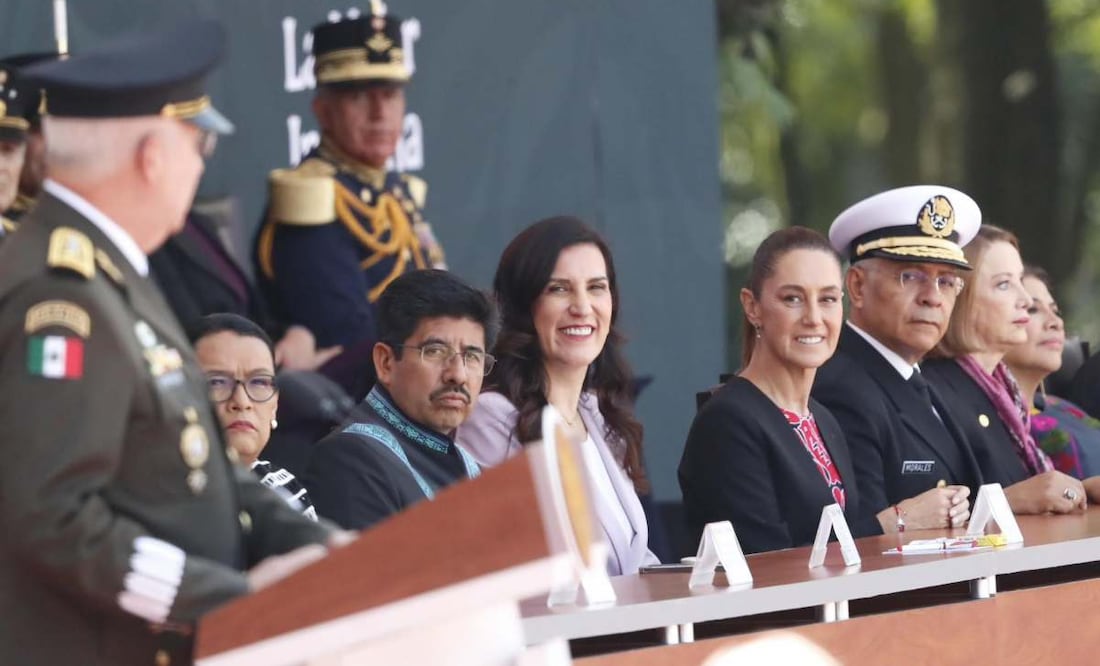 Kenia López destaca encuentro con Sheinbaum: "muestra un México plural", dijo. Foto: Kenia López