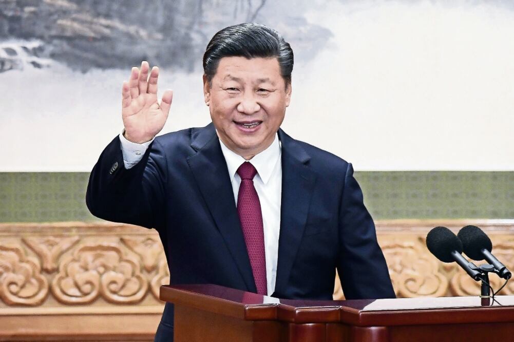 El presidente chino, Xi Jinping, está en el poder desde 2013 y ahora está en su segundo mandato, pero el Partido Comunista busca extender su periodo (WANG ZHAO. AFP)