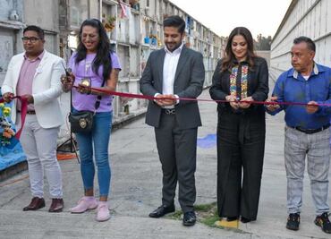 Inauguran mausoleo para la Comunidad LGBTTTIQ+ en Nezahualcóyotl