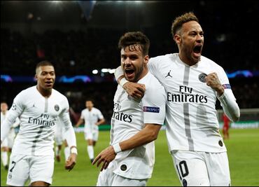 PSG se impone ante el Liverpool en Champions League