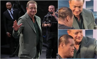 El gesto de Brendan Fraser con un fan con Síndrome de Down que es reconocido en redes