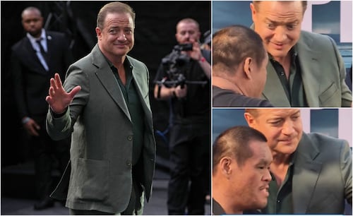 El gesto de Brendan Fraser con un fan con Síndrome de Down que es reconocido en redes