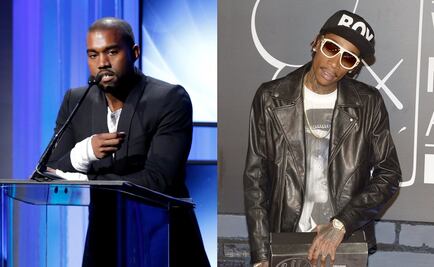 Pelea de raperos: Kanye West vs Wiz Khalifa