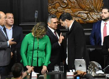 Estos son los videos de la pelea entre Alito Moreno y Noroña en el Senado; priista "pedía la palabra"