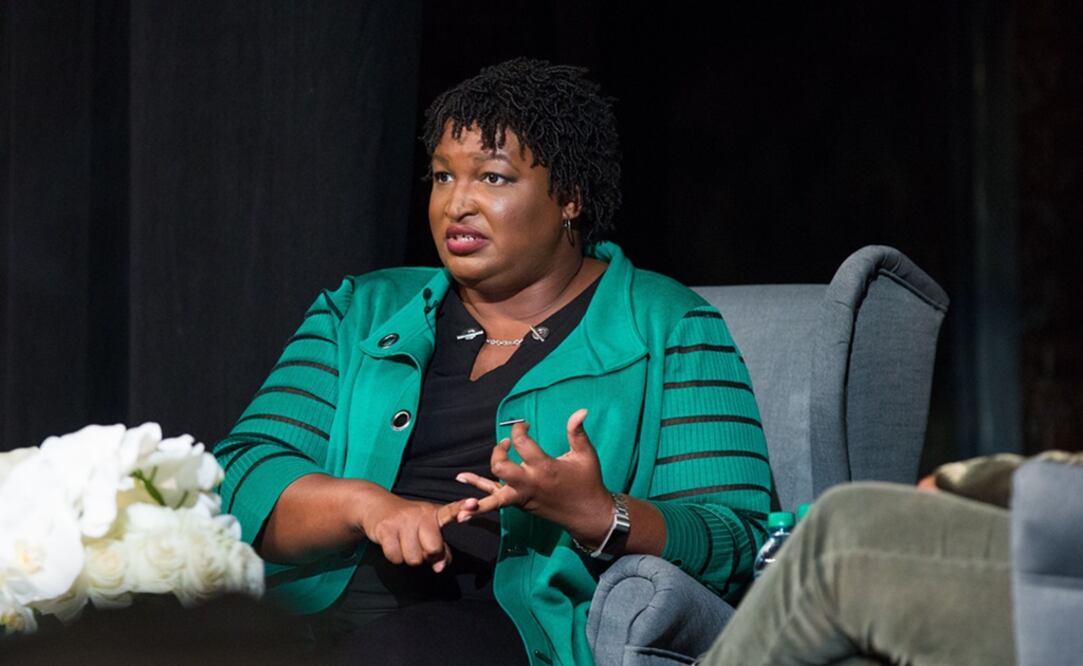 Stacey Abrams, candidata demócrata a la gubernatura de Georgia. Foto: AFP 