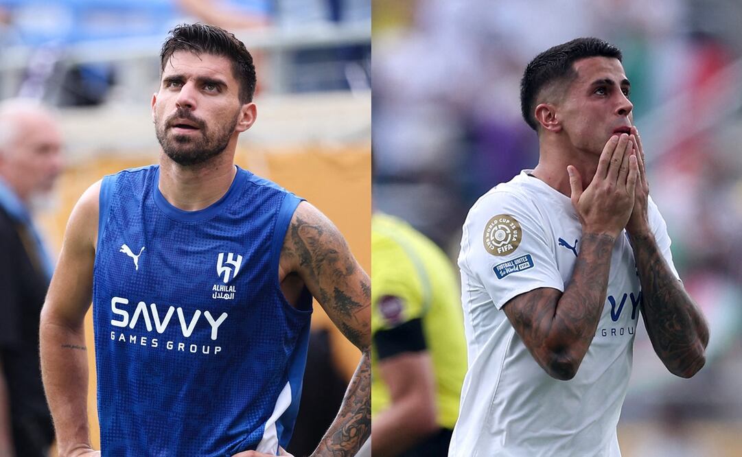 Ruben Neves y Joao Cancelo, entre lágrimas al recordar a Diogo Jota / Foto: AFP