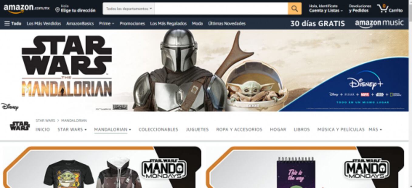 La tienda de The Mandalorian llega a Amazon México y esto vende