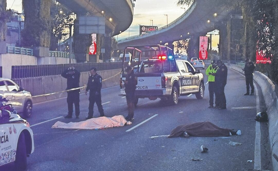 Se informó que los tripulantes de la moto portaban cascos y equipo de seguridad. Foto Especial
