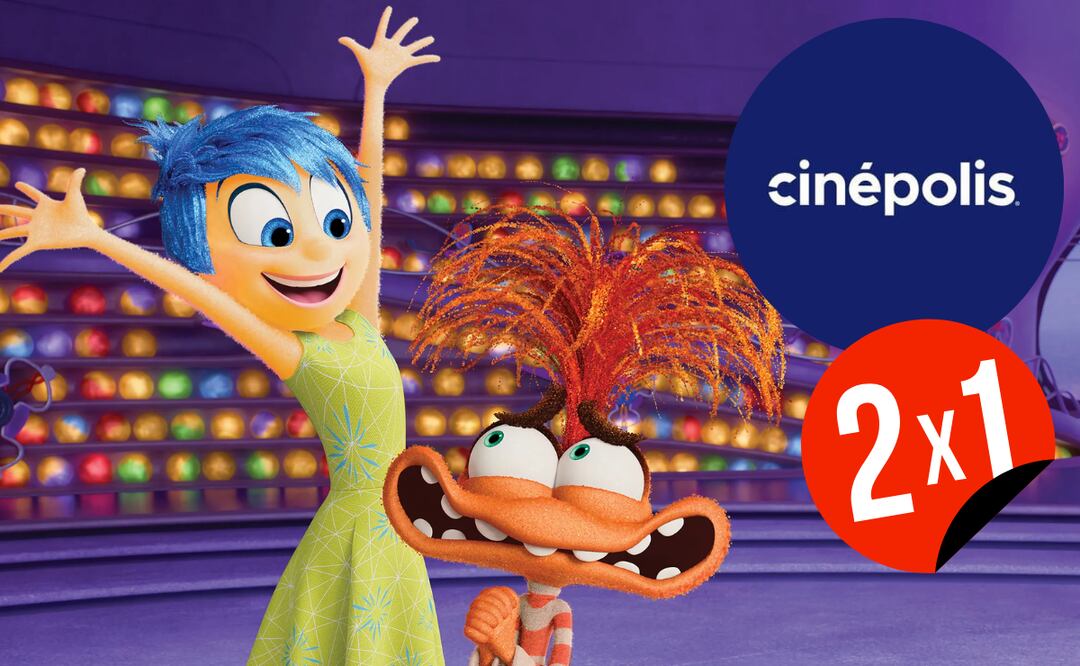 Cinépolis lanza promoción especial de 2x1 por Intensamente 2: ¿cuándo y cómo aplica?
Foto: Captura de pantalla