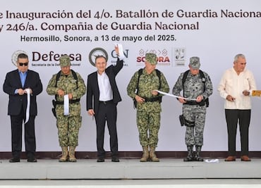 Inauguran instalaciones de Guardia Nacional en Sonora; Alfonso Durazo destaca que "se fortalece presencia de Fuerzas Armadas" en el estado