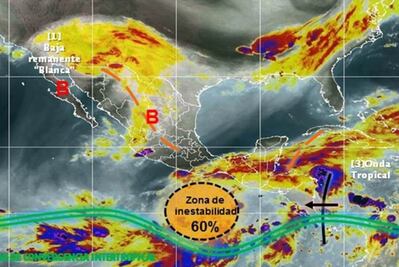 Blanca entra en etapa de disipación en Ensenada