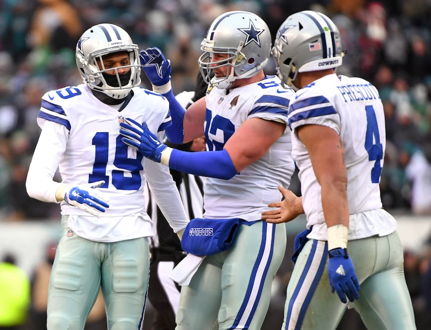 Reuters. Los Cowboys de Dallas cerraron la campaña con una nota positiva.