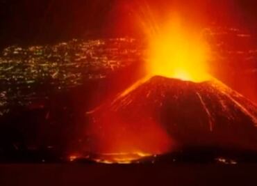 Las fotos de la gran erupción del volcán en el Congo; la lava llega a la ciudad
