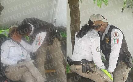 Enjuician a policías de tránsito por besarse en servicio
