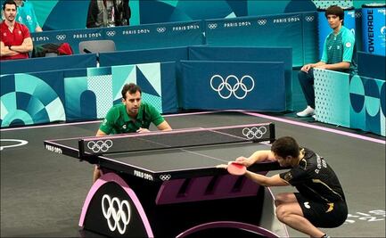 París 2024: El mexicano Marcos Madrid pierde y queda eliminado del tenis de mesa