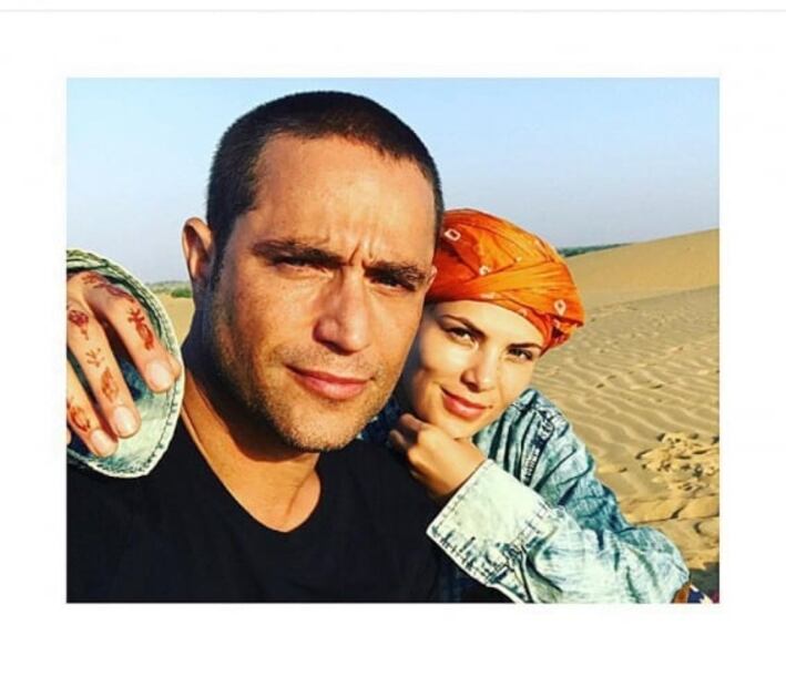 Michel Brown y Margarita Muñoz disfrutan la cuarentena en pareja