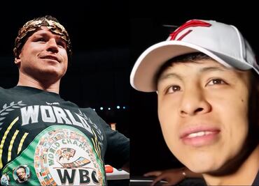 Jaime Munguía llegó a Las Vegas y advierte: "Le vamos a ganar al Canelo"