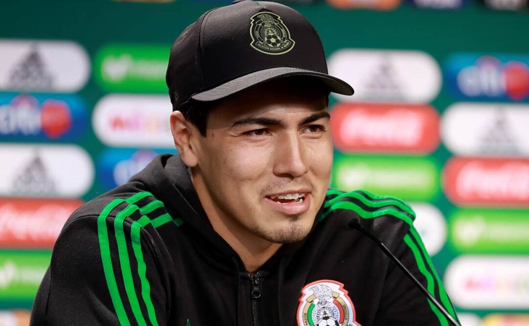 El centrocampista de la selección México Erick Gutiérrez. Foto: EFE