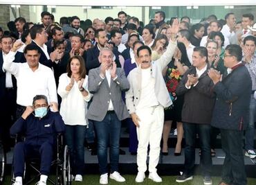 Tras su renuncia al PRI, Omar Fayad y su Grupo Plural Independiente se une al Partido Verde