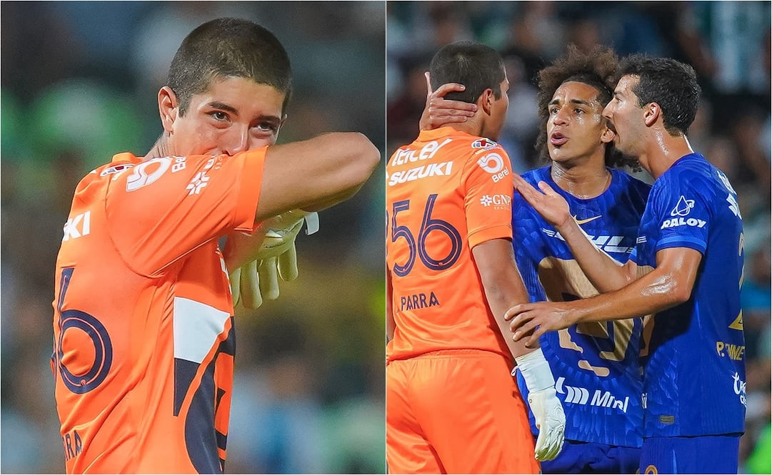 FOTO: IMAGO7  - Rodrigo Parra, portero de Pumas llora tras cometer terrible error en su debut
