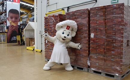 Osito Bimbo protagonizó donación de más de 3.7 millones de rebanadas de pan blanco en México