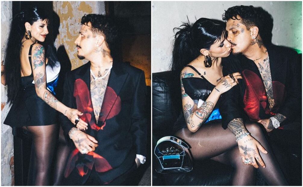 Cazzu y Nodal posaron juntos, ya como padres, en sesión romántica que compartieron con sus seguidores.