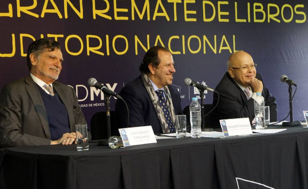 Eduardo Vázquez Martín destacó en conferencia que el Gran Remate creció de 8 a 210 expositores en 10 años. (FOTO: Cortesía Auditorio Nacional)