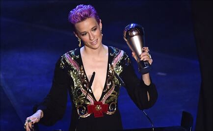 Megan Rapinoe consigue el The Best como la mejor futbolista