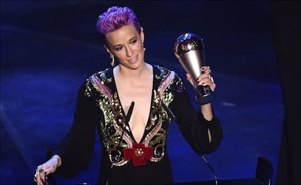 Megan Rapinoe consigue el The Best como la mejor futbolista