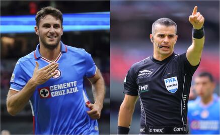 Santiago Giménez defendió a Cruz Azul y criticó el trabajo del árbitro Fernando Hernández