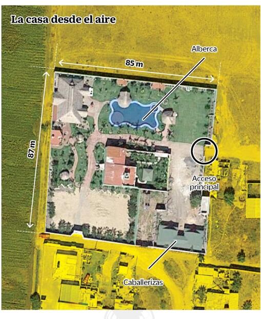 “El Marro”, líder huachicolero, usaba túneles en su mansión de lujo