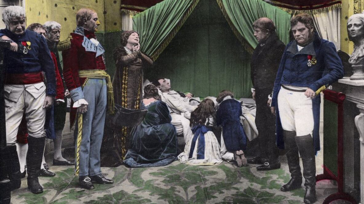 Muerte de Napoleón. Foto: BBC
