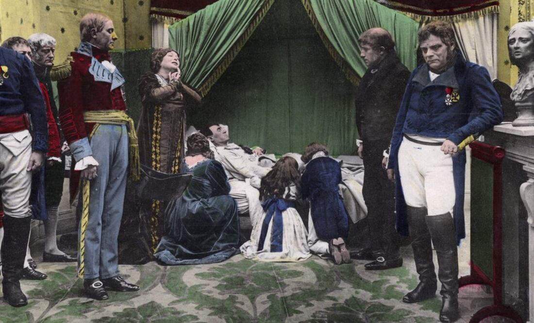 Muerte de Napoleón. Foto: BBC