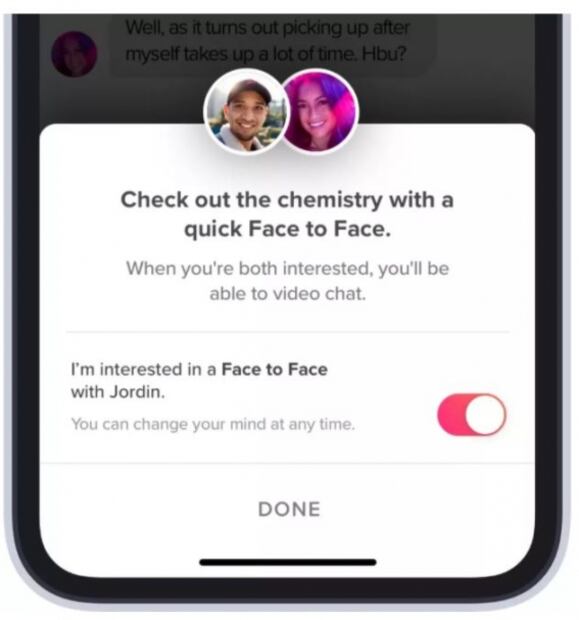 Tinder lanza función de citas por videollamada 