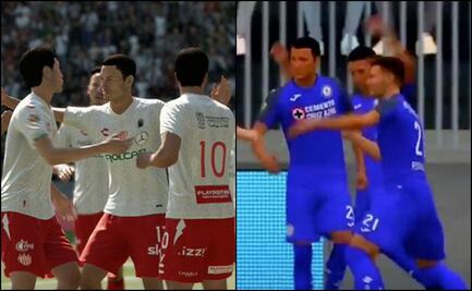 Cruz Azul le complicó la clasifiación a Necaxa en la eLiga MX