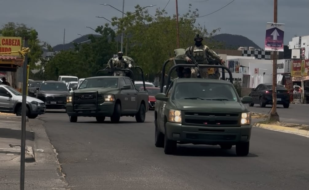 Arriban 300 nuevos elementos del Ejército a Culiacán. Foto: cortesía
