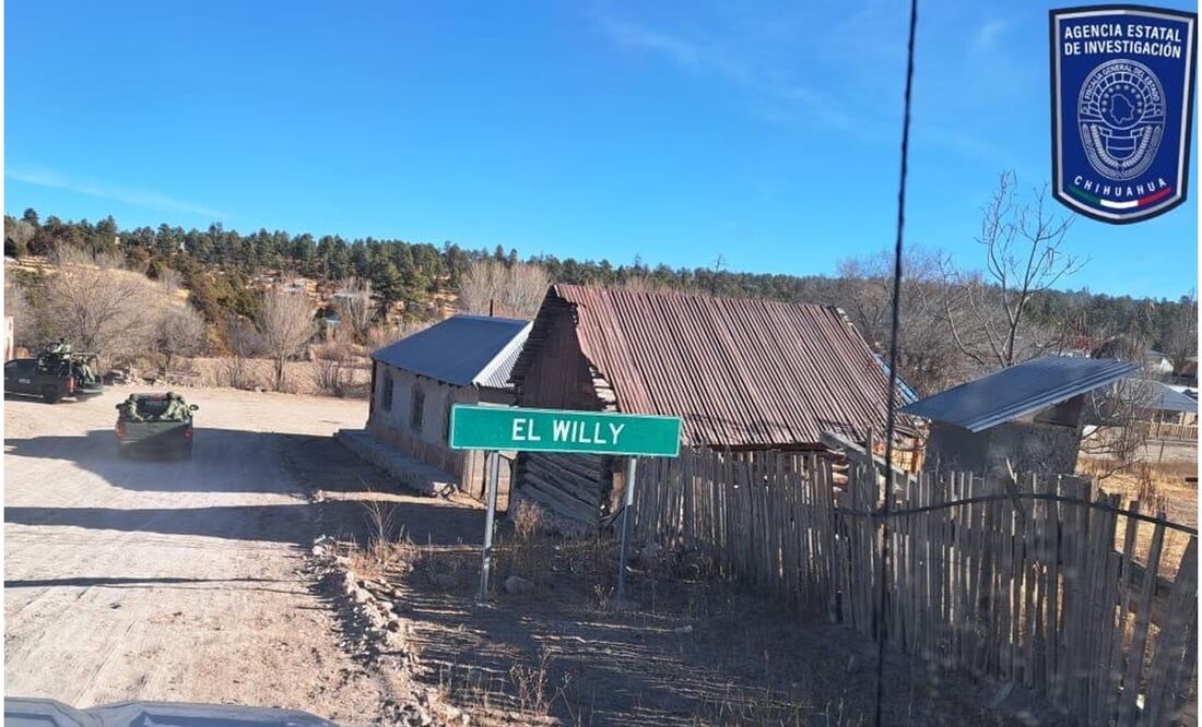 En el predio conocido como “El Willy”, ubicado en el municipio de Casas Grandes, Chihuahua se han identificado cinco cuerpos, entre ellos el de una mujer, mismos que ya fueron entregados a sus familiares (25/01/2025). Foto: Especial