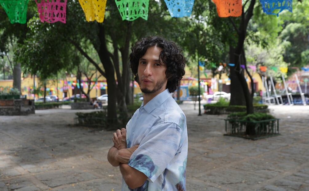 Retratos al artista Yunue Itsi por el álbum "Intifada México". Foto: Fernanda Rojas/ El Universal.