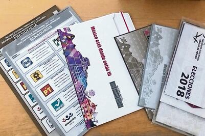 Recibe INE 98 mil votos del exterior