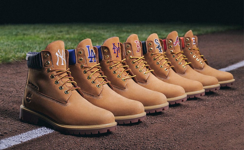 Botas de seis pulgadas. Foto: Cortesía Timberland y New Era