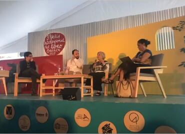 Elena Poniatowska recibe homenaje en la FIL Oaxaca