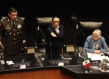 Inicia comparecencia de Rosa Icela Rodríguez ante el Senado
