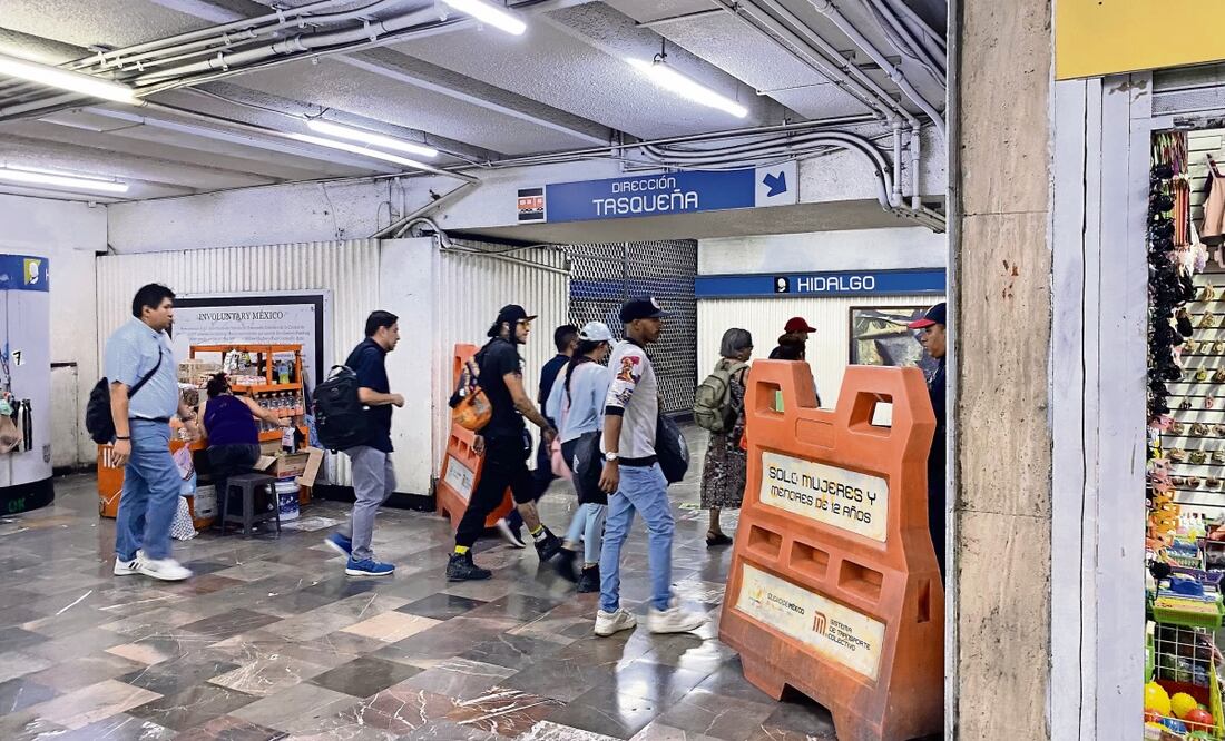Sancionan a 18 mil por invadir zona de mujeres en el Metro. Foto: Yaretzy M. Osnaya / EL UNIVERSAL
