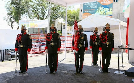 Anuncia Sheinbaum inversión de 200 mdp en 2021 para el cuerpo de bomberos