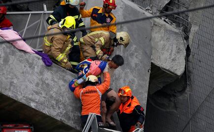 Van 5 muertos y 120 atrapados por sismo en Taiwán