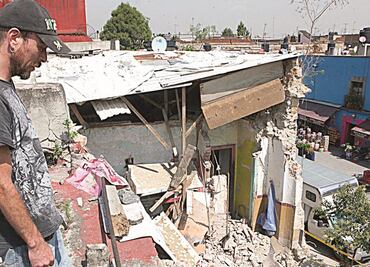 "Temo que se caiga mi casa, pero, ¿a dónde voy?"