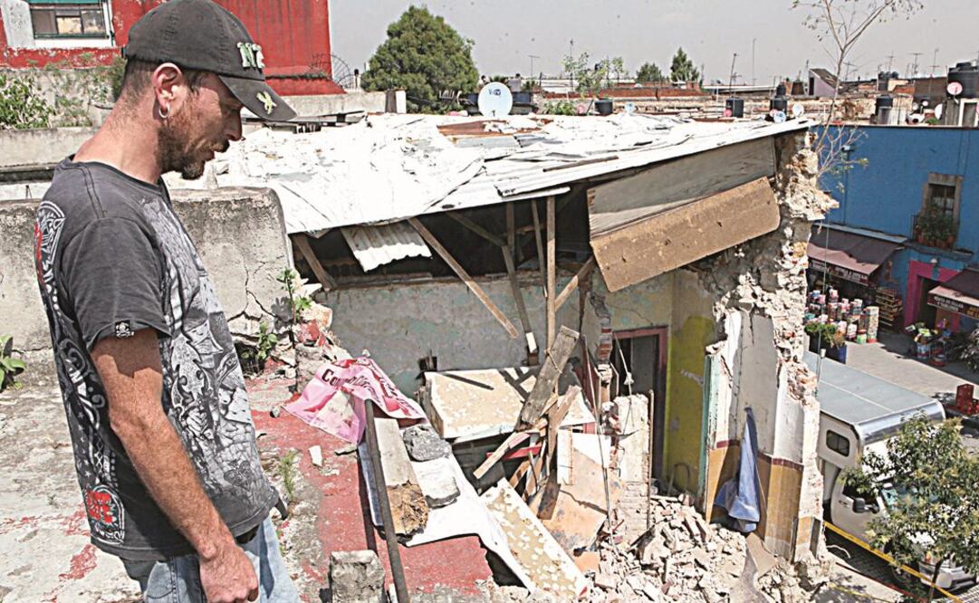 "Temo que se caiga mi casa, pero, ¿a dónde voy?"