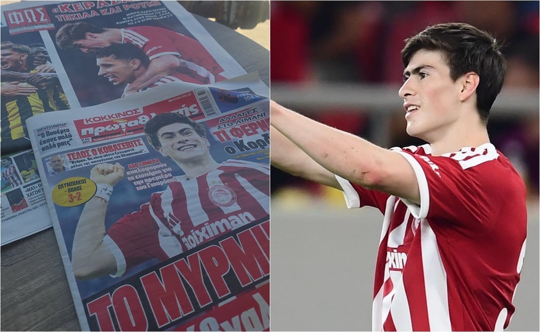 FOTO: ESPECIAL - La prensa griega se rinde ante Hormiga González tras su doblete con Olympiacos