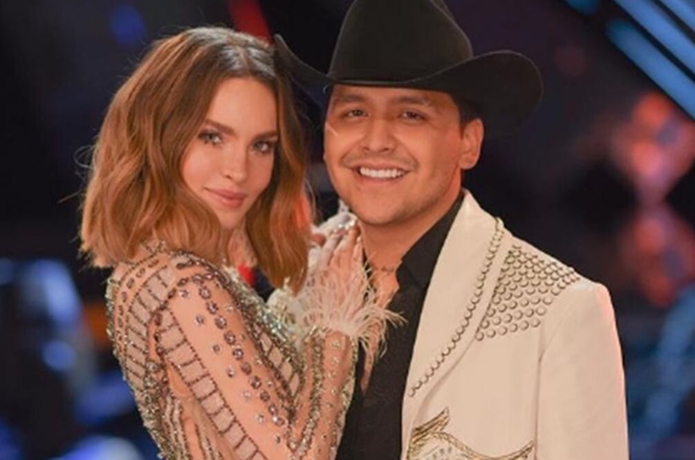 Belinda y Christian Nodal. Foto: Captura Instagram