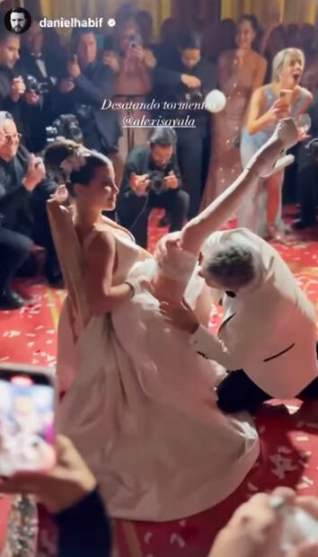 Alexis Ayala y Cinthia Aparicio se conocieron en el 2021, cuando grababan juntos la telenovela "Si nos dejan".
Foto: Instagram